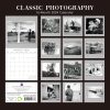 Classic Photography – 2024 Square Wall Calendar 16 Months Arts Planner Xmas Gift