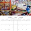 Expressionists – 2024 Square Wall Calendar 16 Months Arts Planner New Year Gift