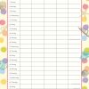 By the Sea Family Organiser – 2024 Square Wall Calendar 16 Months School Planner