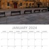 Bath 2024 Square Wall Calendar 16 Months Premium Planner Christmas New Year Gift