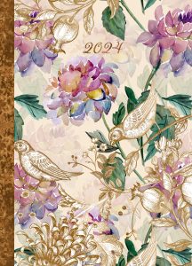 Blooming Gorgeous – 2024 Premium A6 Flexi Pocket Diary Planner New Year Gift