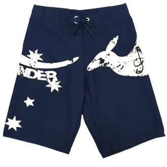 Men’s Adult Board Shorts Australia Day Kangaroo Down Under Souvenir Beach Wear