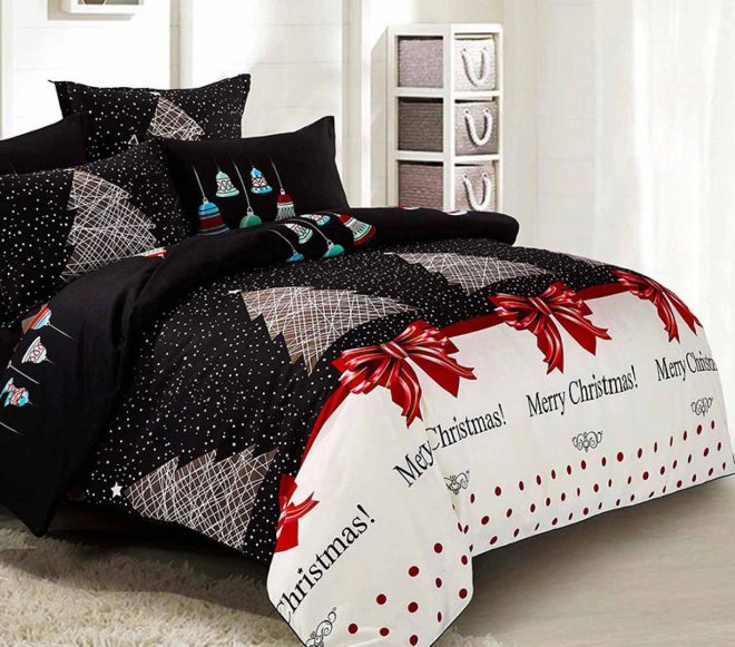 MerryChristmas Quilt/Doona/Duvet Cover Set – DOUBLE