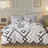 Ashwin Quilt Doona Duvet Cover Set – KING