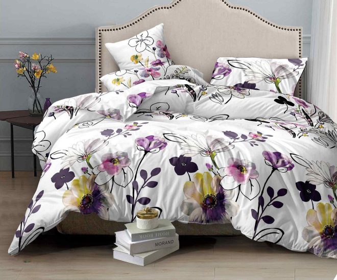 Bloom Duvet Doona Quilt Cover Set – QUEEN