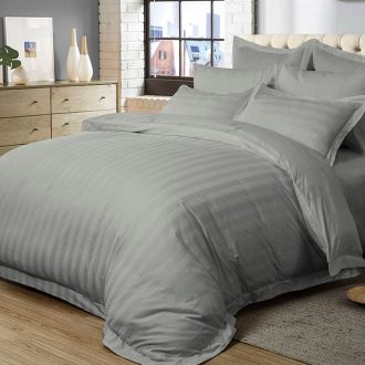 1000TC Ultra Soft Striped Duvet Doona Quilt Cover Set