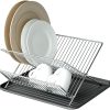 2 Tier Folding Dish Rack