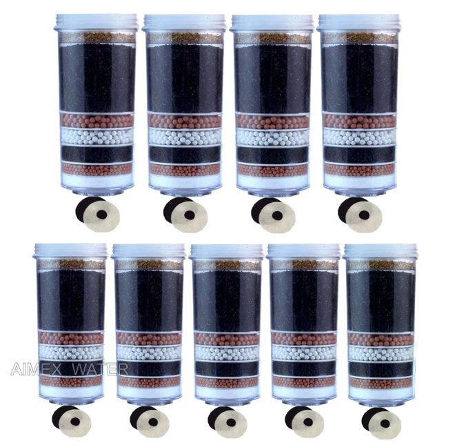 8 Stage Water Filter Cartridges x 9