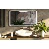 Rectangular LED Bathroom Wall Mirror