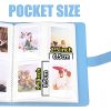 256 Pockets Photo Album for Fujifilm Instax Mini 11 12 9 40 Evo Liplay 8 7+ Instant Camera, Photo Album for Polaroid Kodak HP Zink 2×3″ Photo (Purple)