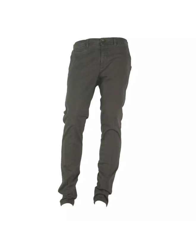 Winter Cotton Elastane Pants 50 IT Men