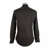 Black 100% Cotton Mens Shirt Made in Italy 39 IT Men