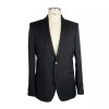 Black Milano Suit in Marlane Primatist Super 100s Wool Blend – 48 IT