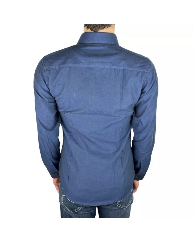 Blue Milano Oxford Shirt – 39 IT