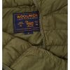 Authentic Green Quilted Bomber Jacket with Zip Closure and Pockets 40 IT Women