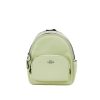 Pebbled Leather Coach Mini Court Backpack Bag One Size Women