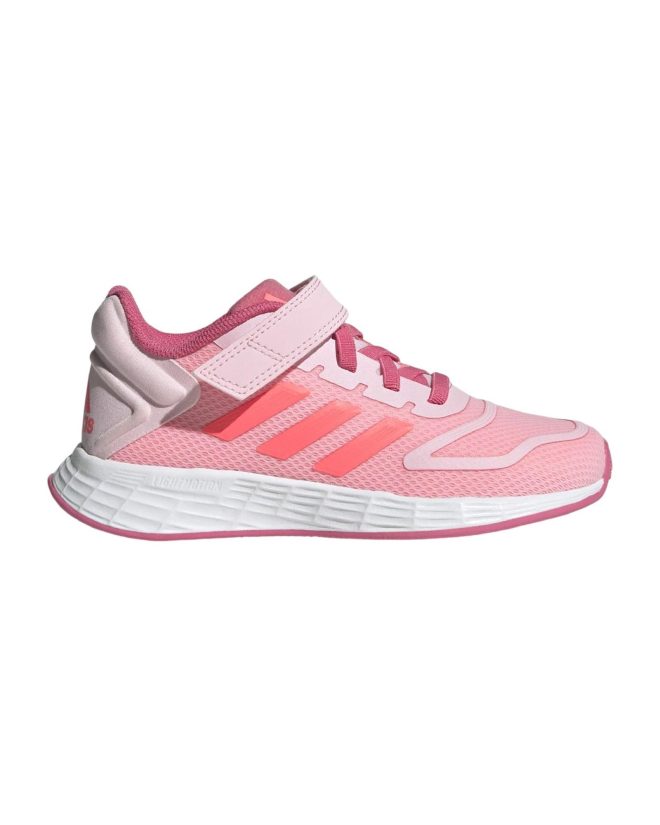 Lightweight Girls Running Shoes with Elastic Laces – 1 US