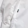 Aeronautica Militare White Cotton Shirt with Eagle Logo and Button Closure – L