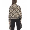 Scandinavian Double Face Jacquard Stole One Size Women