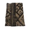 Scandinavian Double Face Jacquard Stole One Size Women