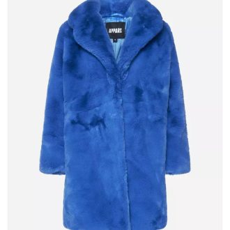 Apparis Eco-Fur Jacket with 2-Pocket Design and Front Closure