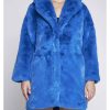 Apparis Eco-Fur Jacket with 2-Pocket Design and Front Closure – M