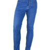 Aquascutum Cotton Denim Jeans with 5-Pocket Design Men – W32 US