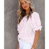 Azura Exchange Smocked Puff Sleeve Blouse – 2XL