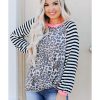 Azura Exchange Twist Long Sleeve Top – L