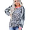 Azura Exchange Twist Long Sleeve Top – L