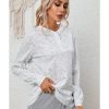 Azura Exchange Relaxed Rib Knit Long Sleeve Henley Top – L