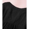 Azura Exchange Crinkled Balloon Sleeve Top – L