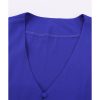 Azura Exchange Button Tie Top – 2XL