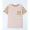 Azura Exchange Patchwork Tee with Contrast Stripes – 2XL