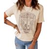 Azura Exchange NASHVILLE Graphic Print Short Sleeve T-Shirt – 2XL