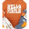 Azura Exchange Pumpkin Short Sleeve Tee – L