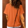 Azura Exchange Pumpkin Short Sleeve Tee – L