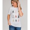 Azura Exchange Christmas Tree Graphic Tee – L