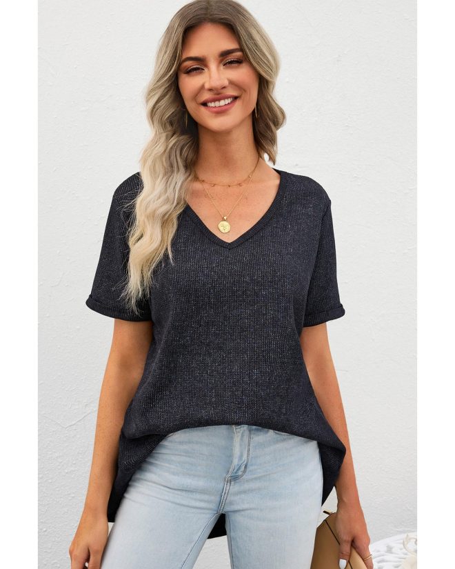 Azura Exchange Cuffed Tee – S