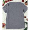 Azura Exchange Santa Hat Snowflake Tee – L