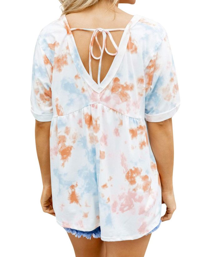 Azura Exchange Flowy Short Sleeve Top – M