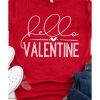 Azura Exchange Valentine Letter Print T Shirt – S