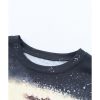 Azura Exchange Leopard Bleached Tee – L