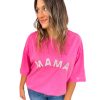 Azura Exchange MAMA Rhinestone Graphic T-Shirt – S