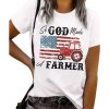 Azura Exchange Graphic Tee with a Farmer-inspired Design – L