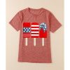 Azura Exchange Patriotic Popsicles Tee – L