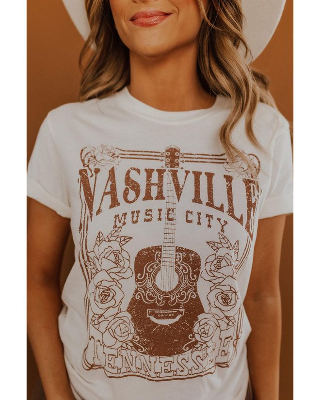 Azura Exchange Nashville Music City Graphic Tee – L