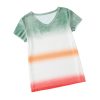 Azura Exchange Tie-dye V Neck T-shirt – S