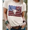 Azura Exchange American Flag Graphic Tee – L