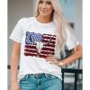 Azura Exchange American Flag Graphic Tee – L